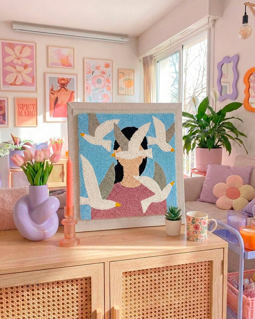 Набір Килимової Вишивки - Крилаті Думки