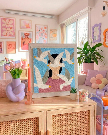 Набір Килимової Вишивки - Крилаті Думки