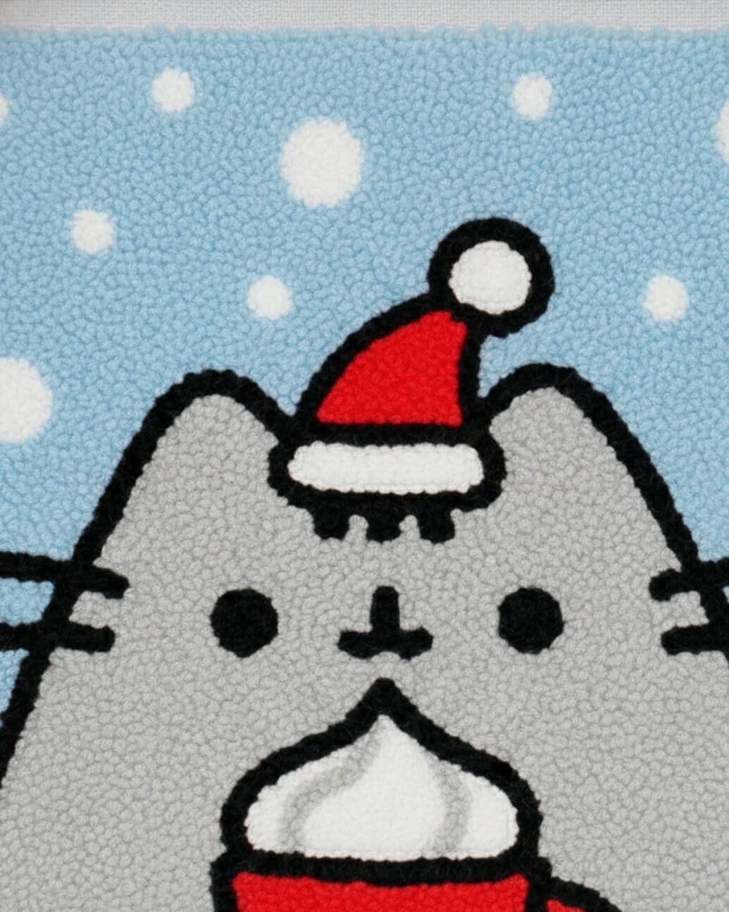 Набір Килимової Вишивки – Різдвяна кішечка Мая