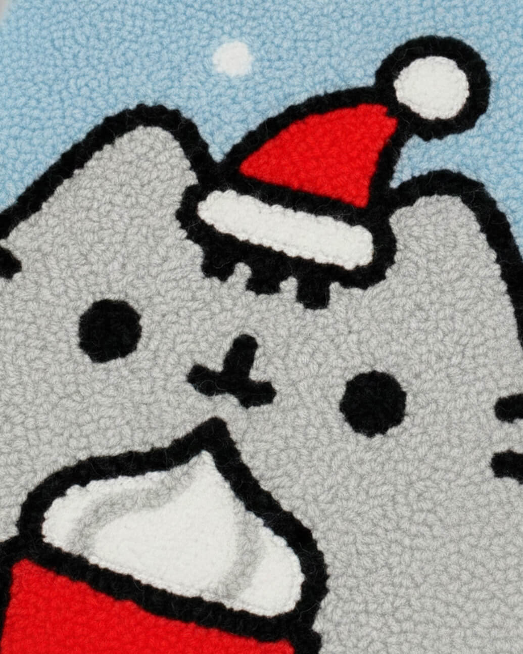 Набір Килимової Вишивки – Різдвяна кішечка Мая