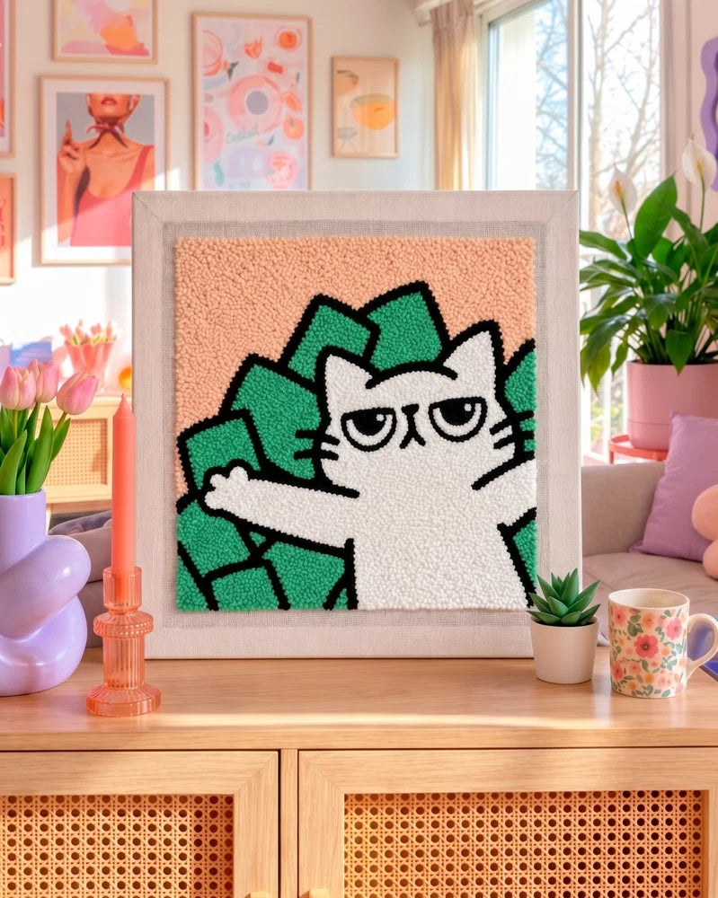 Килимова вишивка «Let Me Dream» від Wuzzly, 40×40 см