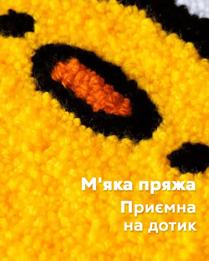 Набір Килимової Вишивки – Качка Бу - Wuzzly