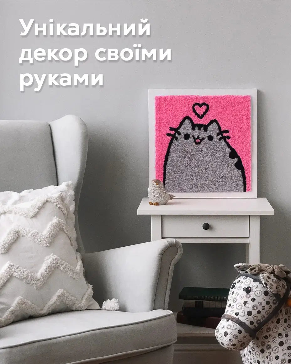 Набір Килимової Вишивки – Кішечка Мая - Wuzzly