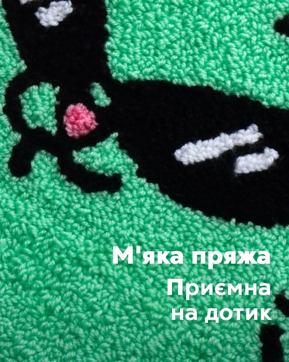 Набір Килимової Вишивки – Кіт Василь - Wuzzly