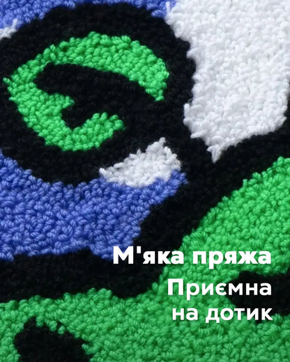 Набір Килимової Вишивки – Жабка Лілі - Wuzzly