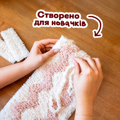 пухнаста сумка з пряжі - Wuzzly